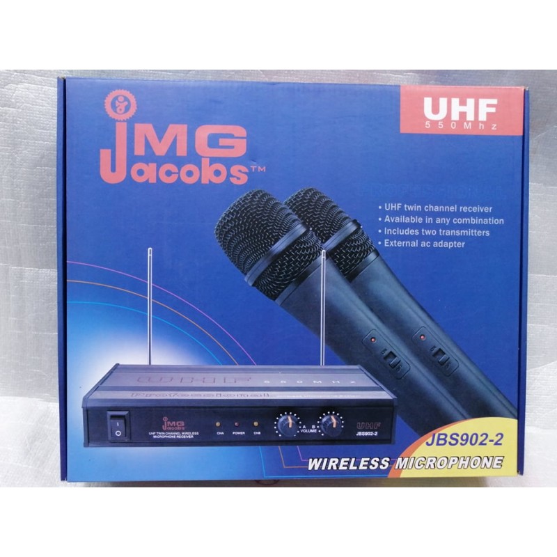 Microphone sans Fil Jacobs(2micros)