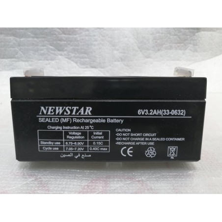 Batterie Newstar 6v/3.2Ah