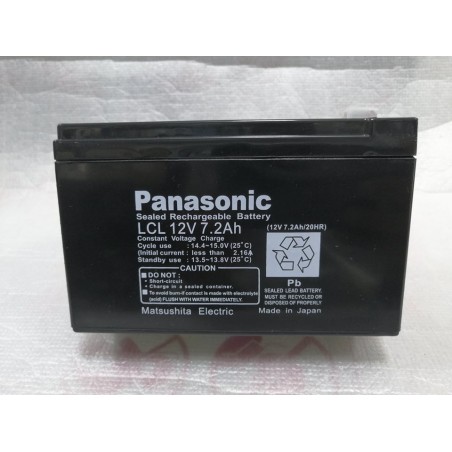 Batterie Panasonic 12V-7.2Ah