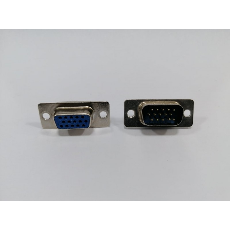 Connecteur DB 15 Mâle et Femelle