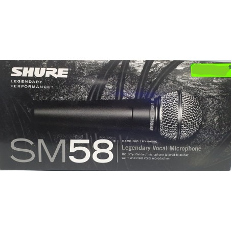 Micro Shure,Pour la voix, Cardioïde Dynamique PGA 58