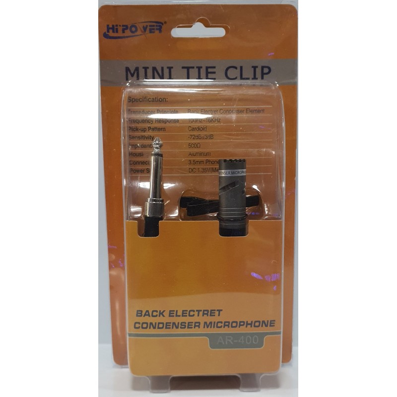 Micro Cravate -Electret Condenser