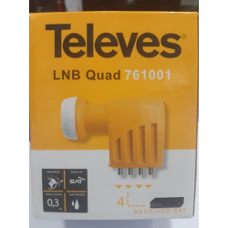Tête LNB 4 sorties