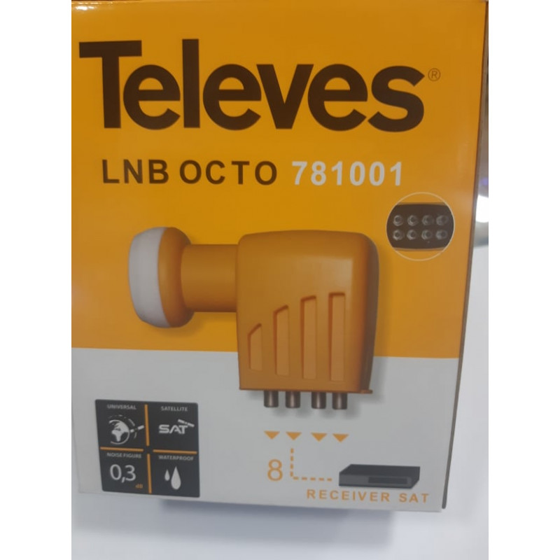 Tête LNB OCTO ,8 Sorties ,781001