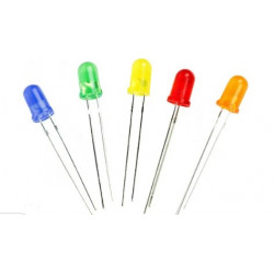 Led jaune GM rond