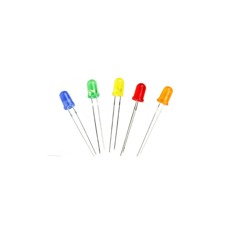 Led jaune GM rond